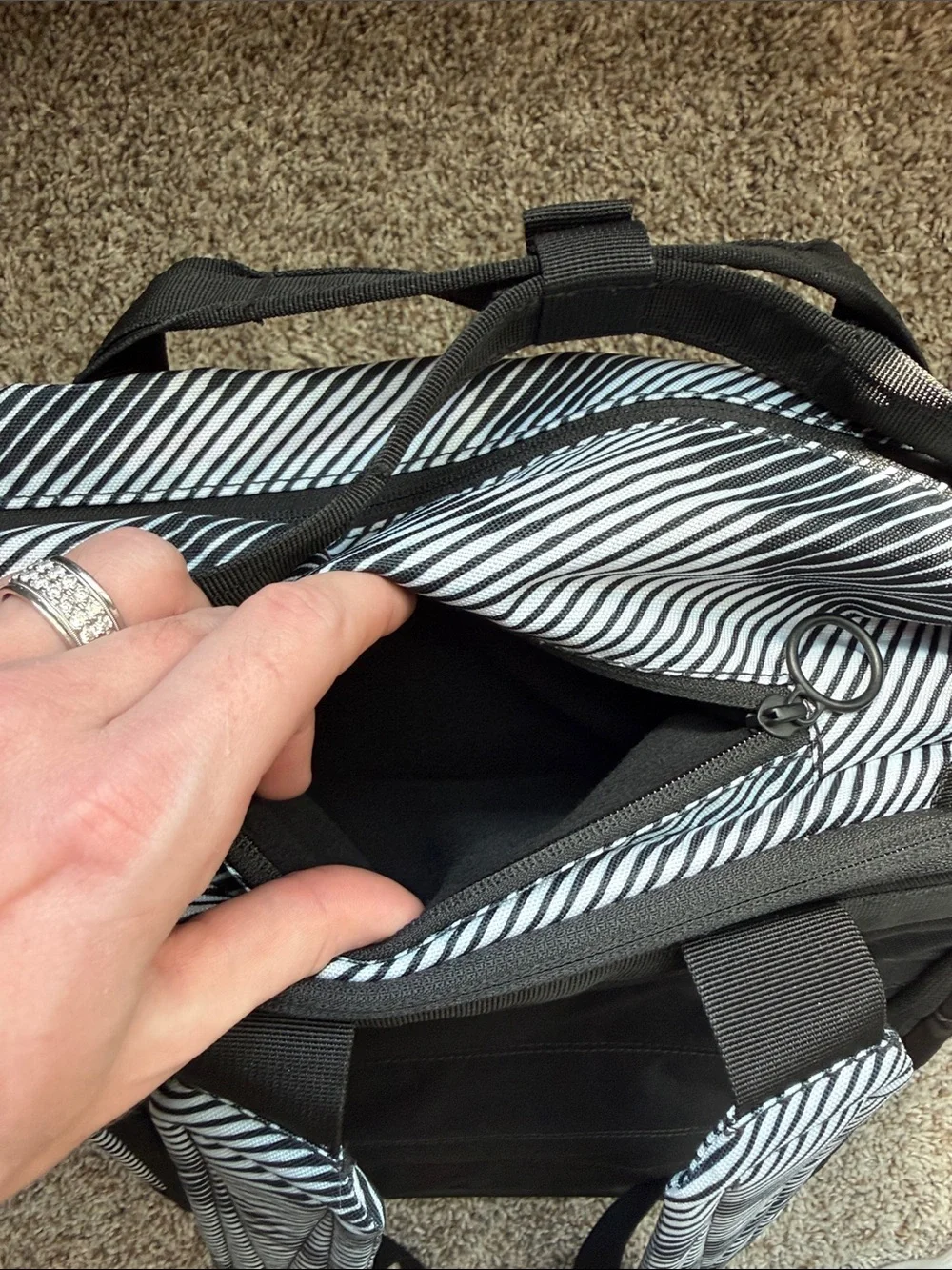 UA Project Rock Box Duffle Backpack